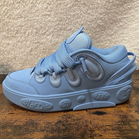 LaFrancé x PUMA Lamelo Ball Sneakers Limited Edition Team Light Blue RARE Mens 7 - Picture 6 of 16